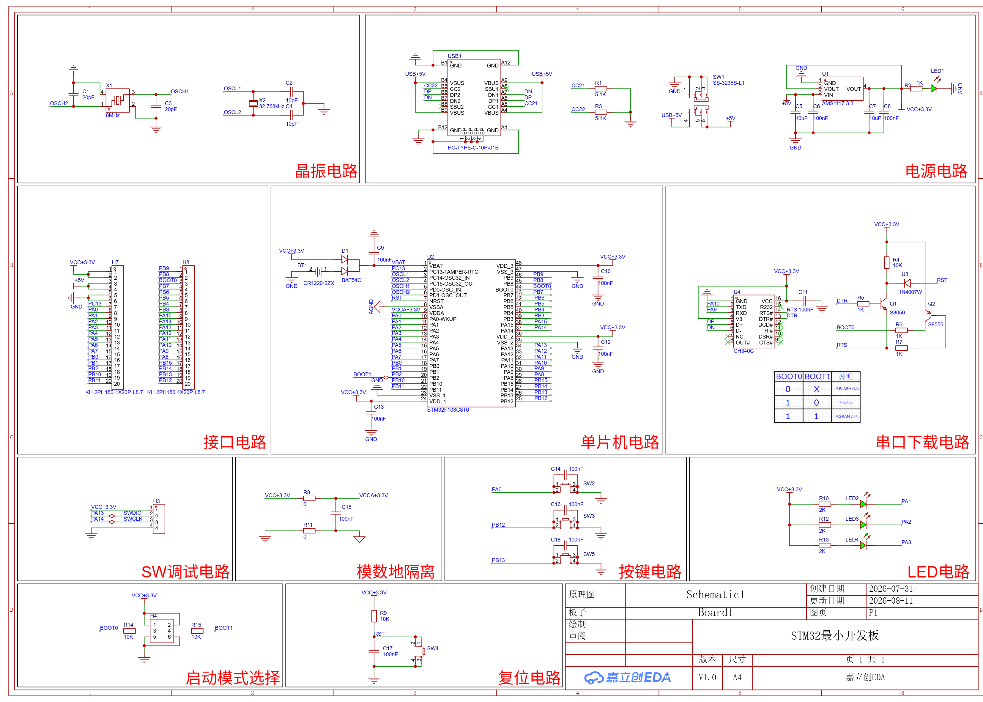STM32 原理图